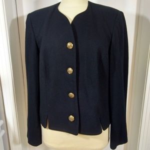 Requirements size 10 wool black lined jacket